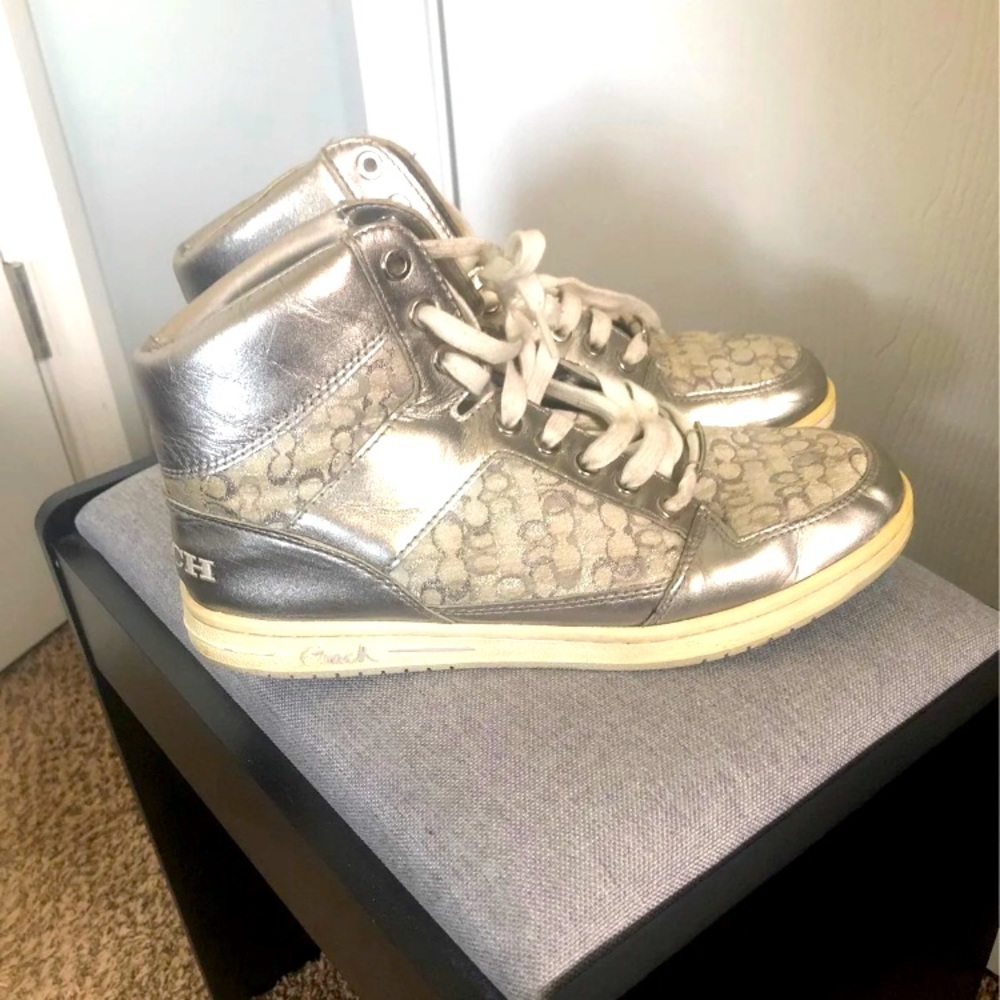 Authentic Coach High Top Sneakers